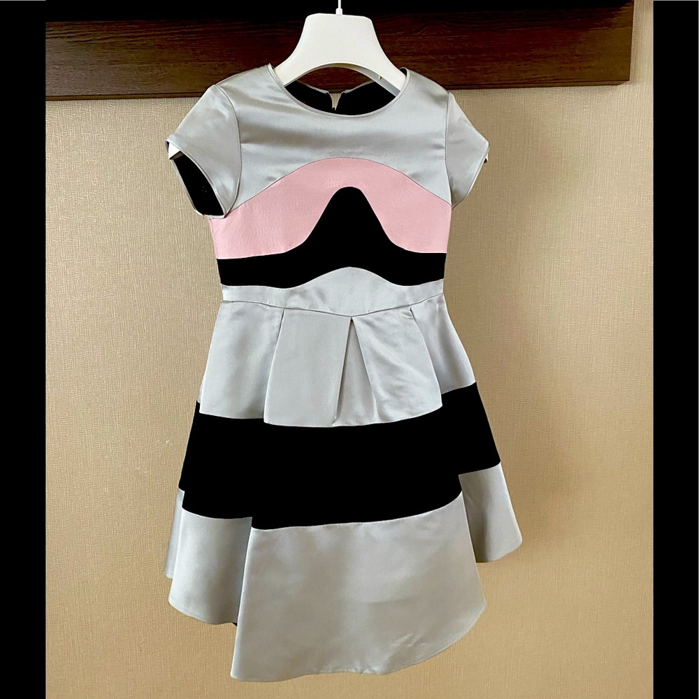 Val Max Girls Dress Size 6 Made in Italy